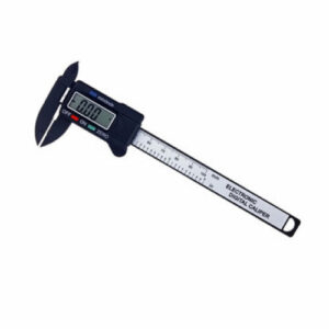 100mm Digital Electronic Carbon Fiber Vernier Caliper Gauge Micrometer Ruler