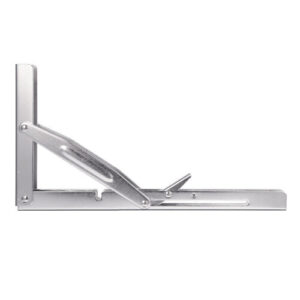 30x16cm Stainless Steel Folding Shelf Bench Table Bracket Heavy Duty Marine Grade 250kg/per Load