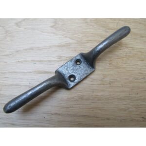 4" Cast Iron Cleat Hook Antique Iron