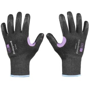 (8/M) Honeywell CoreShield 29-0910B Smooth Nitrile Coating Cut Level A9/F Gloves