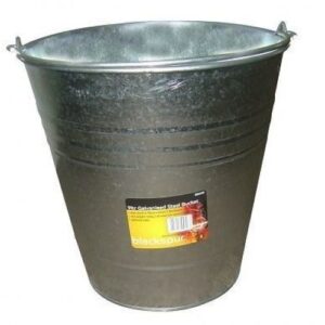 9Ltr Galvanised Steel Bucket