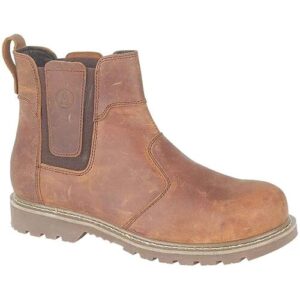 Amblers Mens Abingdon Mens Boot Brown Crazy Horse Leather Dealer Boot