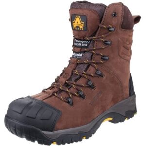 Amblers Safety AS995 Pillar Mens Leather Waterproof Safety Boots Brown