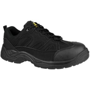 Amblers Safety FS214 Breathable Lace up Safety Boots (Black) - 7