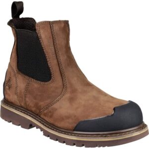 Amblers Safety FS225 Safety Welted Dealer Mens Boots Leather Slip On Footwear