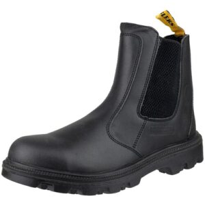 Amblers Safety Mens Black Water Resistant Boots - Size