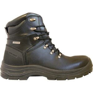 Anvil Safety Newport S3 SRC Black Waterproof Steel Toe Cap Wide Fit Safety Boots