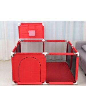 Baby Playpen for Children Playpen Safety Fence Red Square