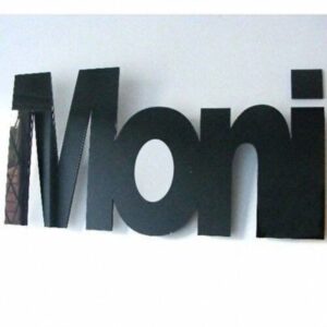 Bespoke Names Black Acrylic 45cm x 20cm