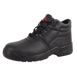 Blackrock Black Leather Work Safety Chukka Boots With Steel Toe Caps And Midsole (UK 9/EURO 43)