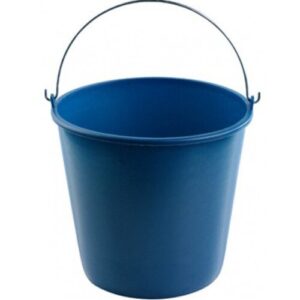 bucket round 16 litres 32 x 28 cm blue