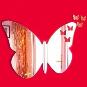 Butterflies Out of Butterfly Mirror- 80x54cm (Butterfly in 3 Parts)