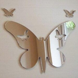 Butterflies out of Long Wing Butterfly Mirror - 12cm x 8cm