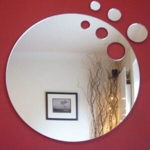 Circles out of Circle Mirror - 12cm Diameter