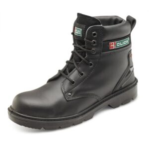 CLICK SMOOTH LEATHER 6 INCH BOOT BLACK 08