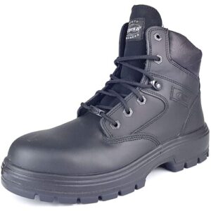 COFRA Freeport S3 Safety Toecap Midsole Black Lace Mens Work Boots