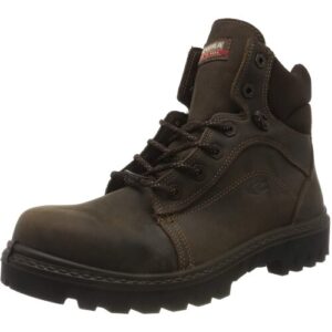 Cofra Oakland BIS S3 SRC Waxy Brown Metal Free Safety Boots Composite Toe Cap