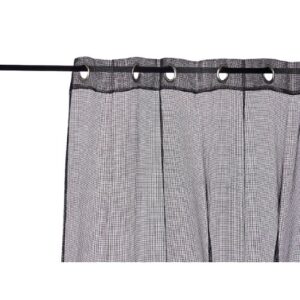 curtain 260 x 140 cm polyester black