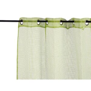 curtain 260 x 140 cm polyester light green