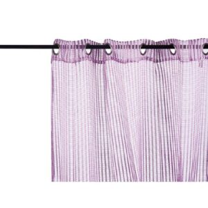 curtain 260 x 140 cm polyester lilac