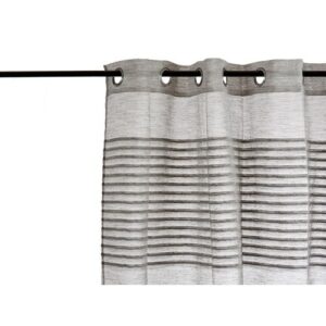 curtains 140 x 260 cm polyester grey