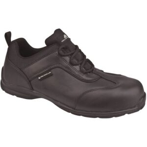 Delta Plus Panoply Strategy Black Mens Leather Safety Shoes Composite Toe Cap