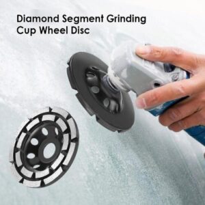 Diamond Grinding Disc Segment Grinding Cup Wheel Disc Double Row Stone Brick Double Sandblasting Edge Angle Grinder Tile Grinder