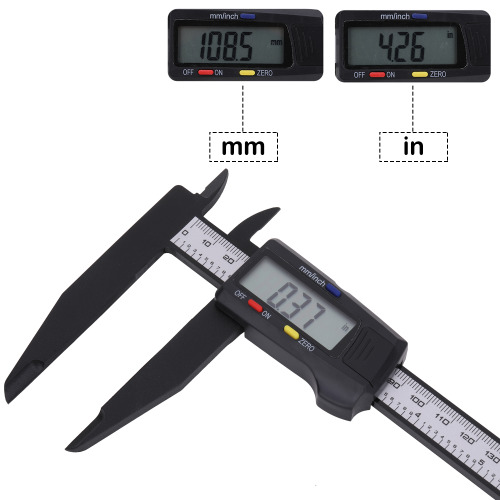 Digital Vernier Caliper Micrometer Tool Gauge 200mm LCD Display