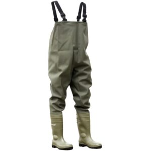DUNLOP CHEST WADER F/S GRN