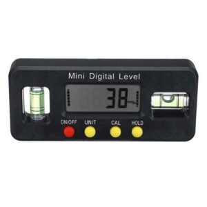 Electronic Spirit Level Digital Angle Finder Meter Protractor Gauge 4×90° 150mm Range