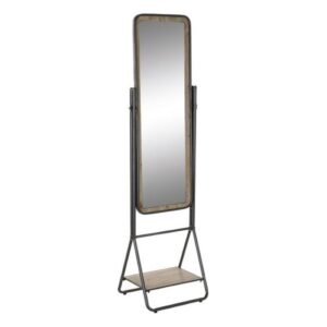 Free standing mirror Dekodonia Shelve Metal Fir (47 x 41 x 177 cm)