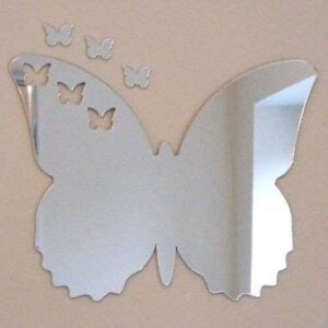 Frilly Butterflies out of Butterfly Mirror - 45cm x 35cm