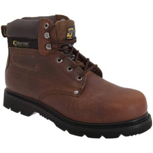 Grafters M538 Unisex Safety Boots In Brown
