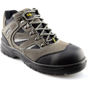 Grafters Mens Leather Industrial Safety Toe Midsole Hiker Work Boots Shoes Size 6-13