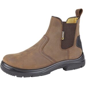 Grafters Mens Super Wide EEEE Fitting Pull On Safety Dealer Boots