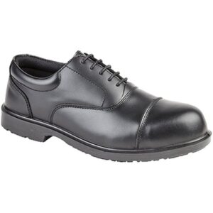 Grafters Mens Uniform Fully Composite Non-Metal Safety Oxford Shoes