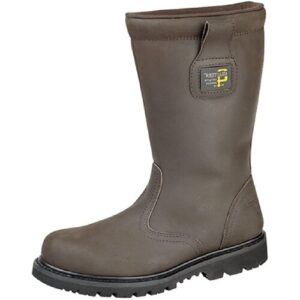 Grafters Safety Toe-Cap Fur Lined Rigger Boots