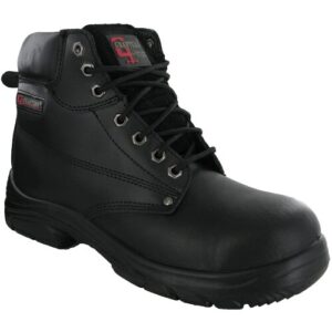 Grafters Wide EEEE Fitting 7 Eye Leather Safety Steel Toe Cap Mens Boots UK6-14