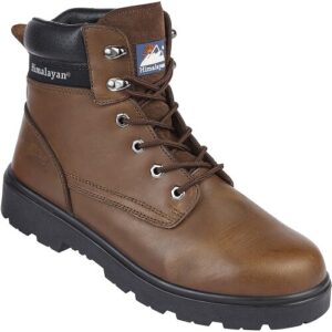 Himalayan 1121 S3 SRC Brown Leather Steel Toe Cap Safety Boots Work Boot PPE