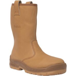 Jallatte Jalfrigg S3 J0652 Honey Tan Leather Metal Free Toecap and Misole Rigger Boots