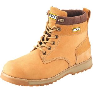 JCB 5CX/H Honey/Yellow Nubuck Safety Boot with Steel Midsole