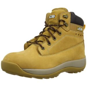 JCB Mens 5CX Safety Shoes 5CX/H Honey 8 UK
