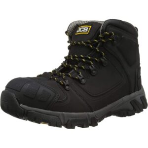 JCB Men's B XSERIES Black Safety Boots Size 10