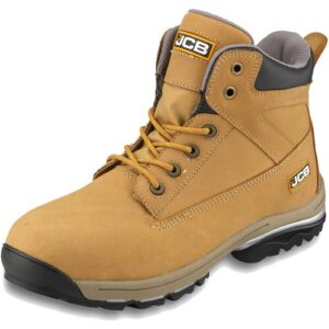JCB Workmax Honey Waterproof Leather Steel Toe Safety Boots