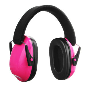 Kids Ear Muffs Hearing Protection Noise Reduction Children Ear Defenders Safety Earphone PINK COLOR