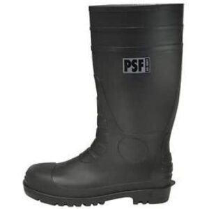 Langley PSF Mens Safety Wellington Boots Wellies Steel Toe Cap & Midsole Site Farming - 9