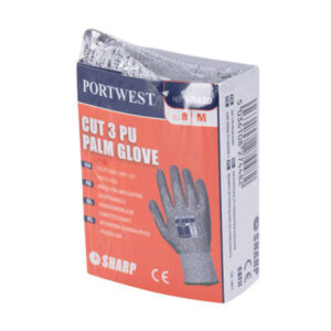 (Large) LR Cut PU Palm Glove