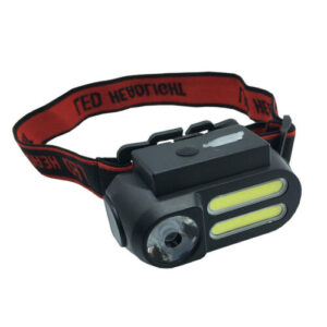LED + 2COB 650LM 4 Modes Headlamp 90°Rotatable Multifunctional USB Rechargeable Headlamp Waterproof Outdoor Camping Hiking Cycling Fishing Headlig