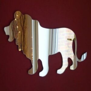 Lion Mirror - 60cm x 44cm