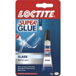 Loctite Super Glue Glass - 3ml | Glass-Bonding Glue